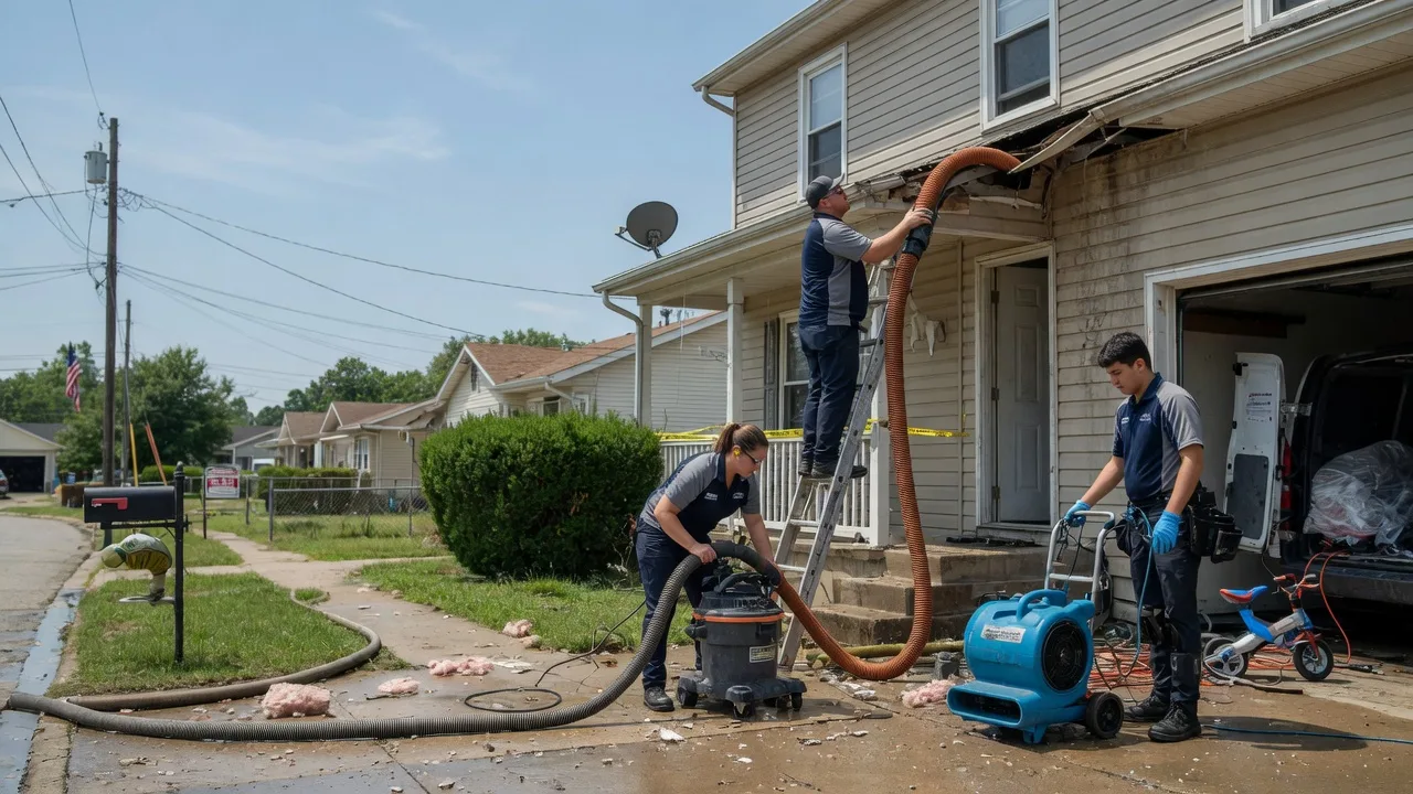 Water Damage Restoration in Farmington, IA near me